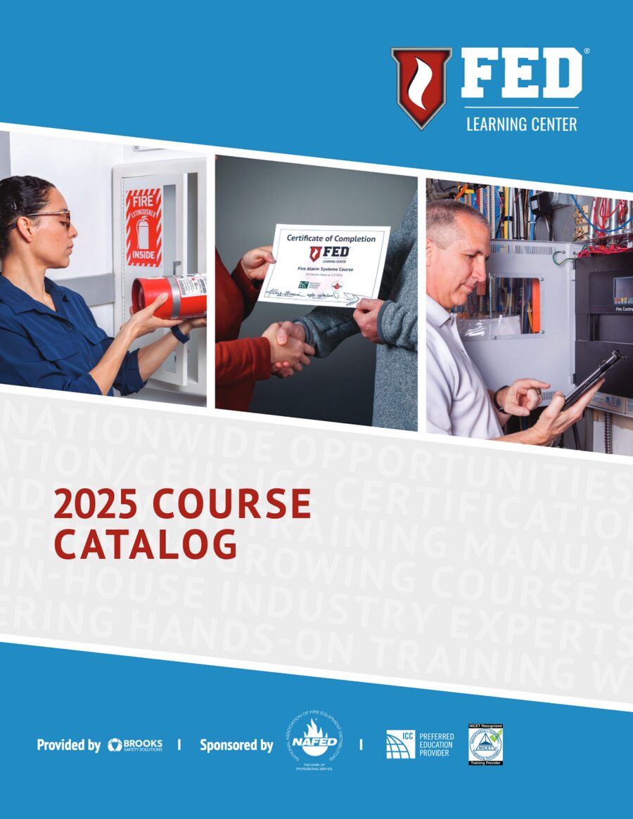 FED Learning Center 2025 course catalog cover