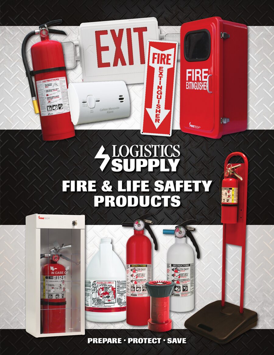 Logistics Supply Fire and Life Safety Products catalog cover