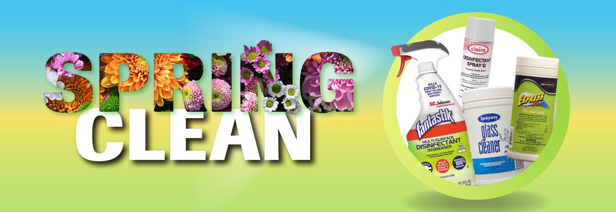 Spring Clean promotional email banner